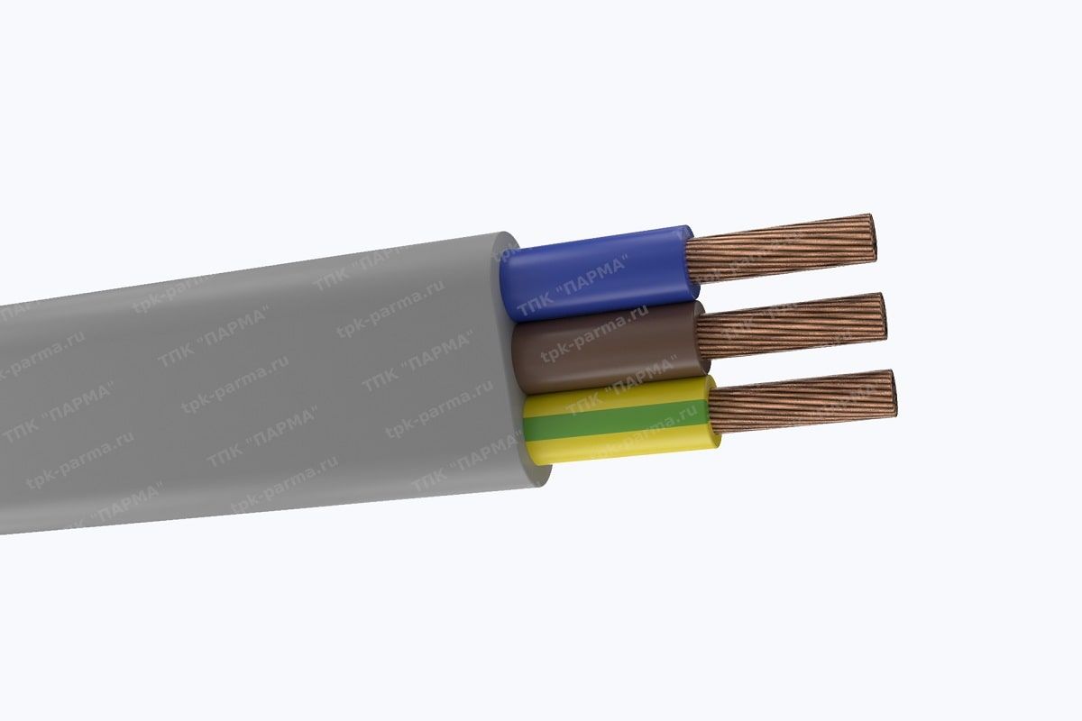 Фотография провода Кабель ПуГВВ-Т 3х1,5