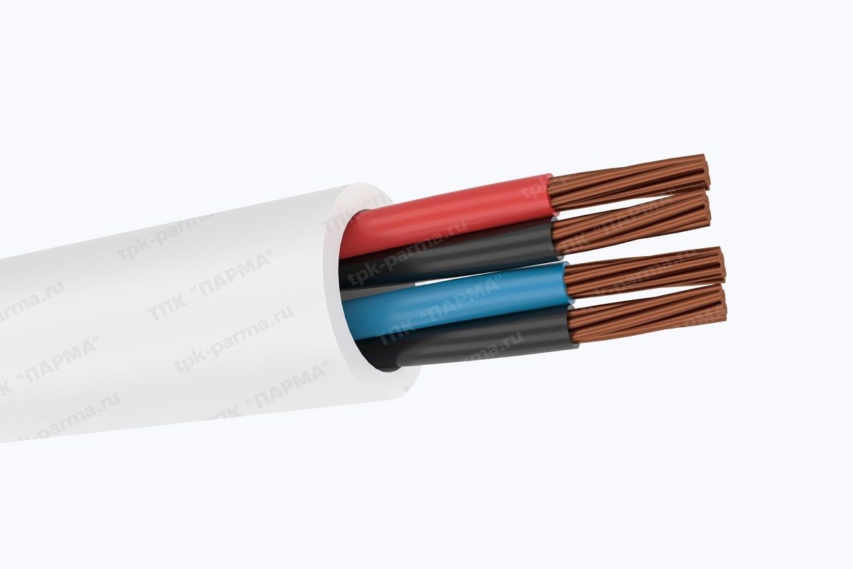 Фотография провода Кабель КСВВГ 4х2х0,35