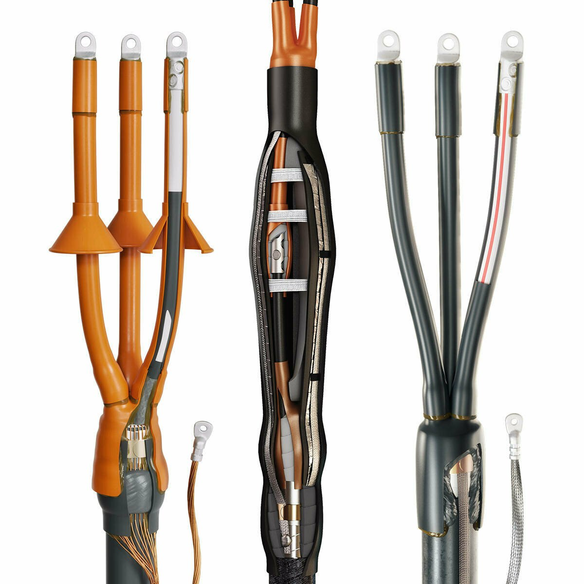 Муфта кабельная 3ПКНТп-Б-10-70...120-КПЭ