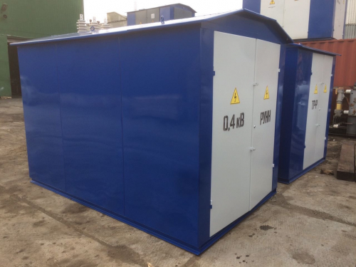 Подстанция КТПН-П-В/В 160/6/0,4 с 1-РВЗ + 2-ВНА проходная