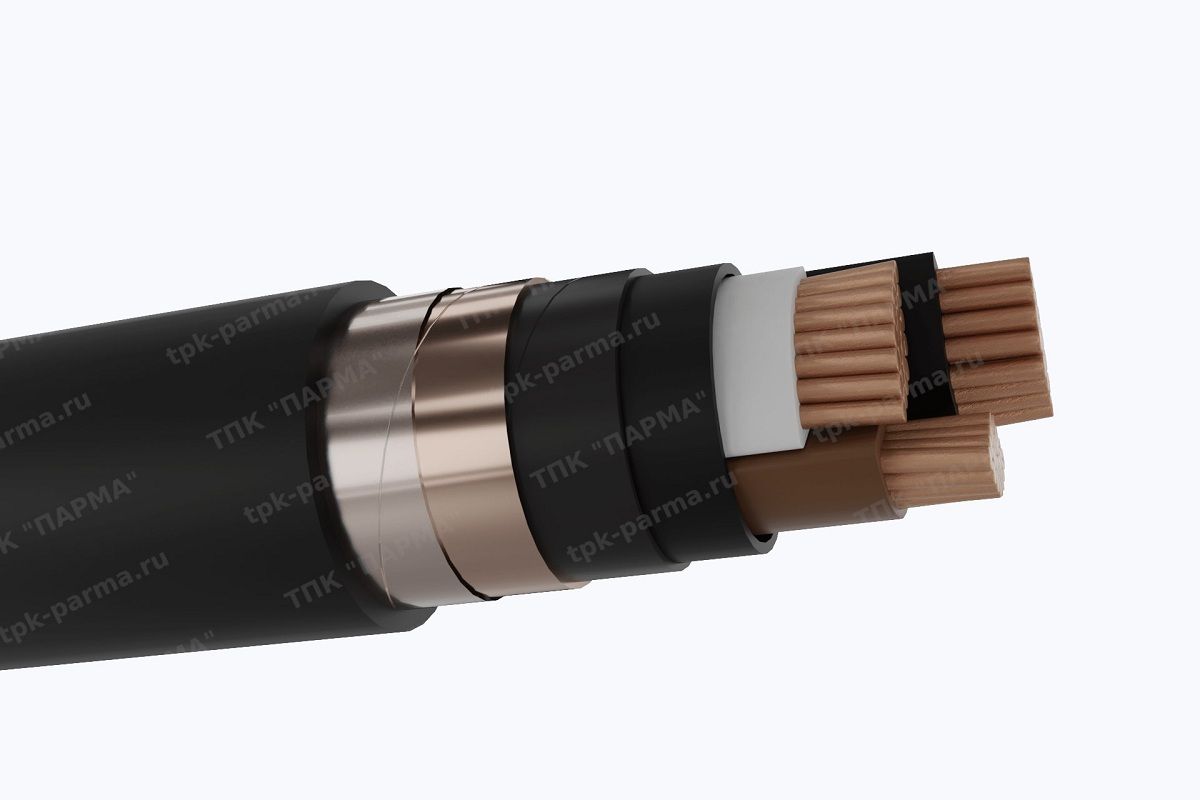 Фотография провода Кабель ПвВнг(A)-LS 3х240/120 - 20кВ