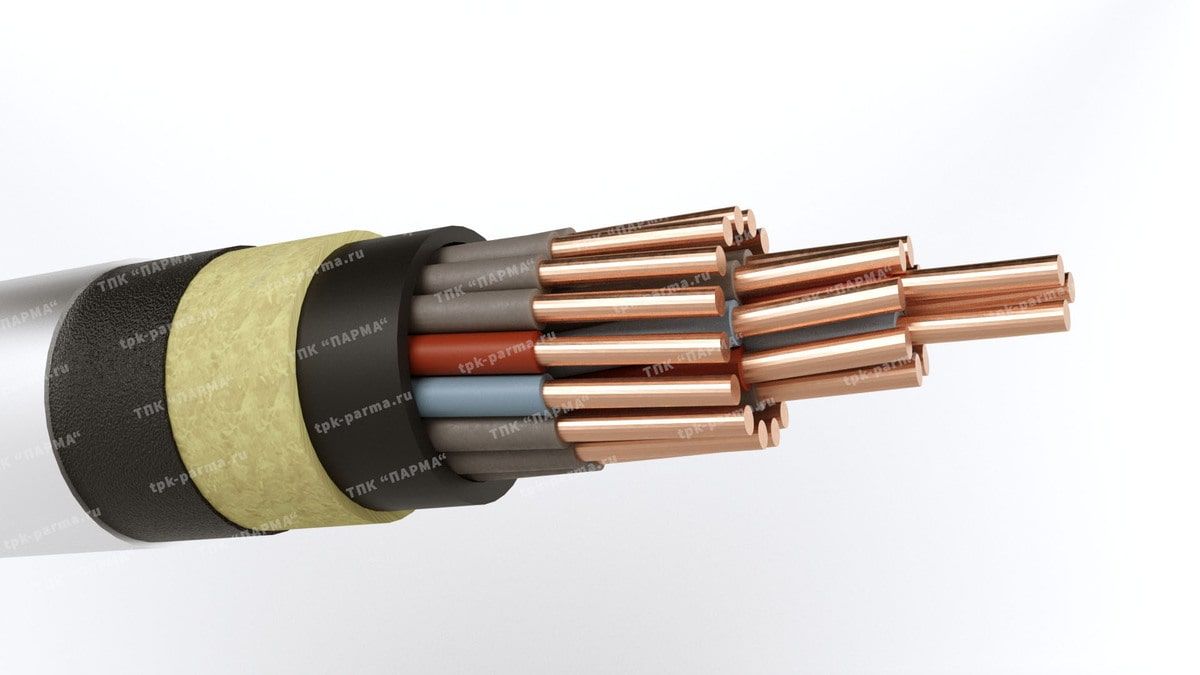 Фотография провода Кабель КПВБГ 27х1,5