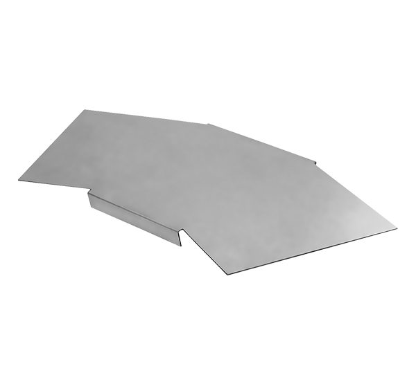 Крышка угла горизонтального 45' SKYG45*400*1,2 RAL