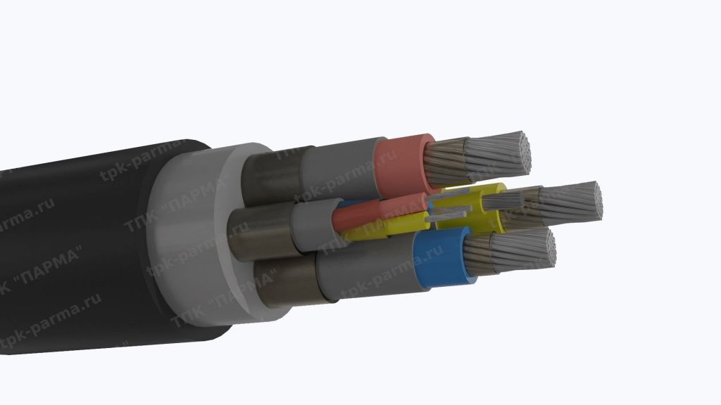 Фотография провода Кабель КГЭТШ-Т 3х150+1х10+3х10