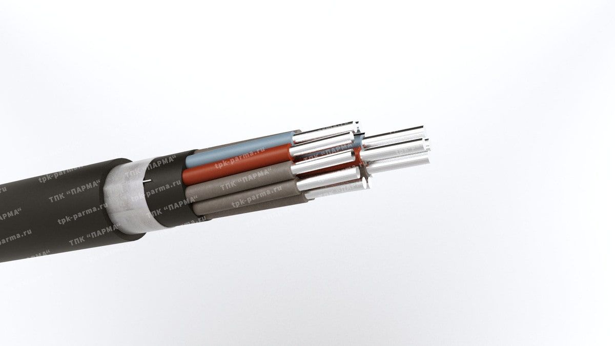 Фотография провода Кабель АКВВГЭнг-ХЛ 14х10