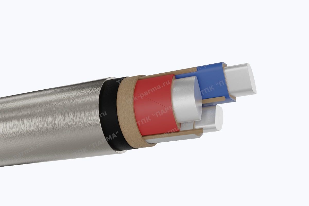 Фотография провода Кабель ААГ 3х50+1х25 - 1кВ