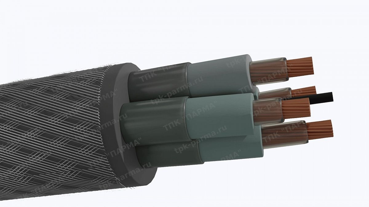 Фотография провода Кабель КРШС-П 4х4,0