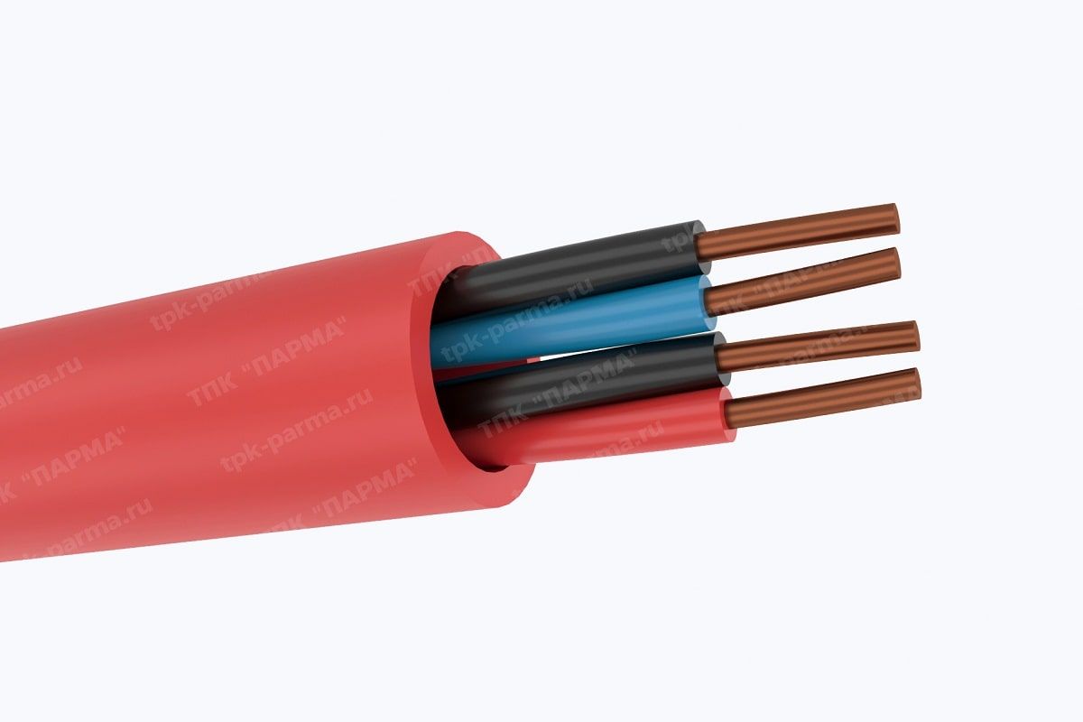 Фотография провода Кабель КСВВнг-LS 2х2х1,78